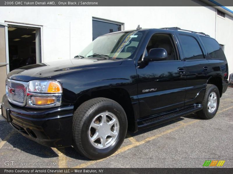 Onyx Black / Sandstone 2006 GMC Yukon Denali AWD