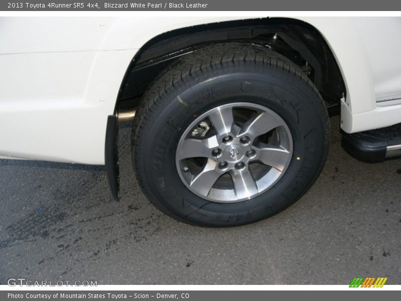 Blizzard White Pearl / Black Leather 2013 Toyota 4Runner SR5 4x4