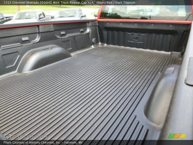 Victory Red / Dark Titanium 2013 Chevrolet Silverado 2500HD Work Truck Regular Cab 4x4