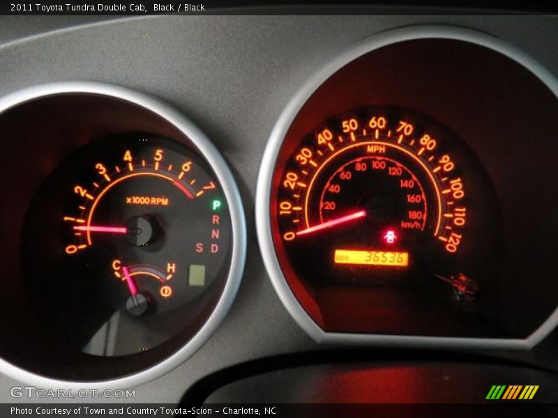 Black / Black 2011 Toyota Tundra Double Cab