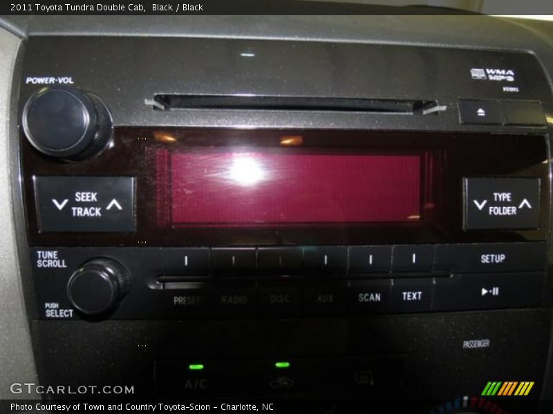 Black / Black 2011 Toyota Tundra Double Cab