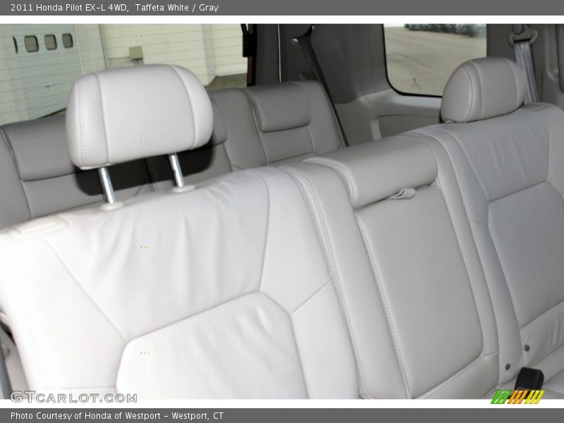 Taffeta White / Gray 2011 Honda Pilot EX-L 4WD