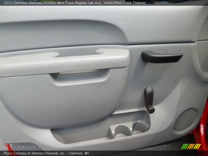 Victory Red / Dark Titanium 2013 Chevrolet Silverado 2500HD Work Truck Regular Cab 4x4