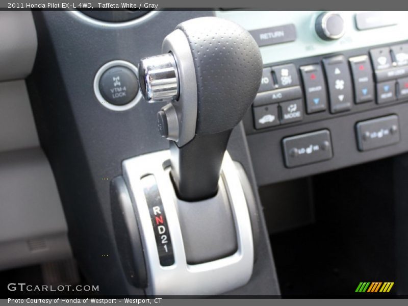 Taffeta White / Gray 2011 Honda Pilot EX-L 4WD