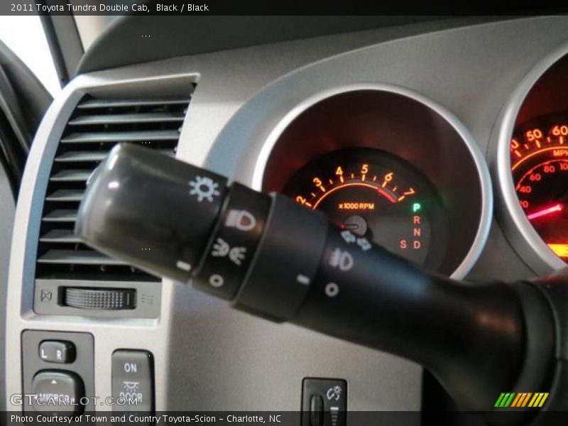 Black / Black 2011 Toyota Tundra Double Cab