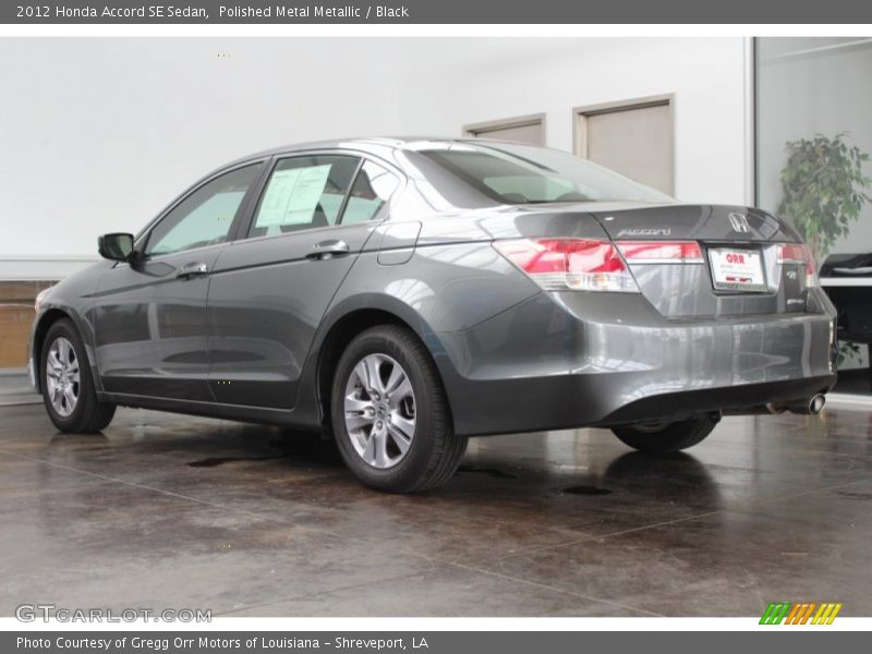 Polished Metal Metallic / Black 2012 Honda Accord SE Sedan