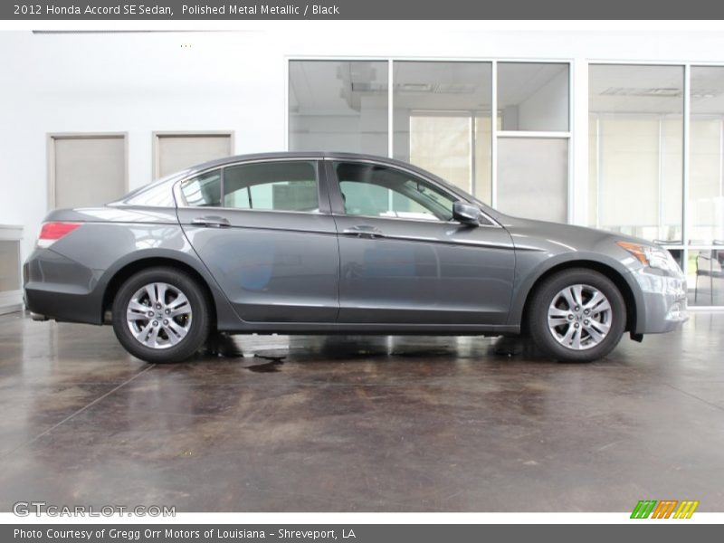 Polished Metal Metallic / Black 2012 Honda Accord SE Sedan