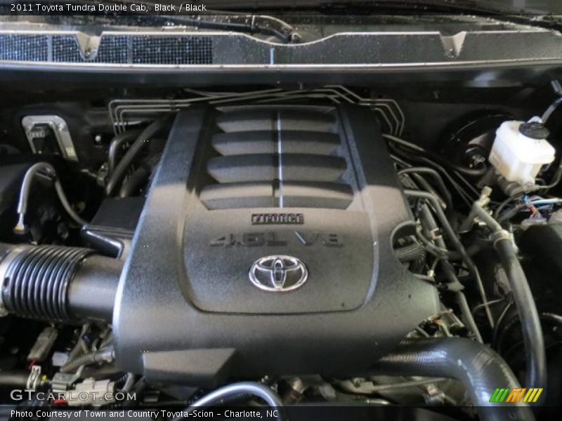 Black / Black 2011 Toyota Tundra Double Cab