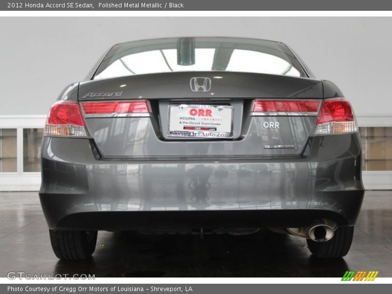 Polished Metal Metallic / Black 2012 Honda Accord SE Sedan