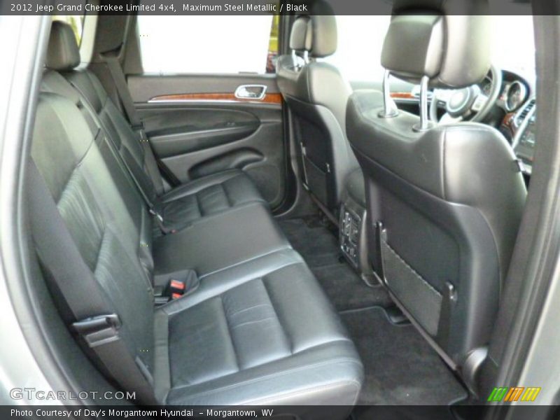 Maximum Steel Metallic / Black 2012 Jeep Grand Cherokee Limited 4x4