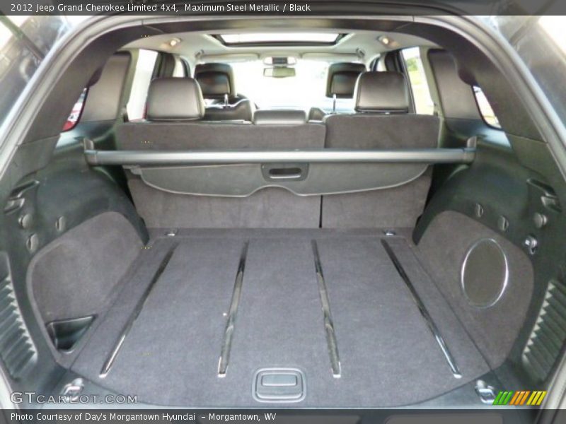 Maximum Steel Metallic / Black 2012 Jeep Grand Cherokee Limited 4x4