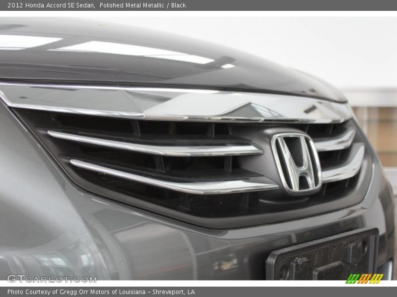 Polished Metal Metallic / Black 2012 Honda Accord SE Sedan