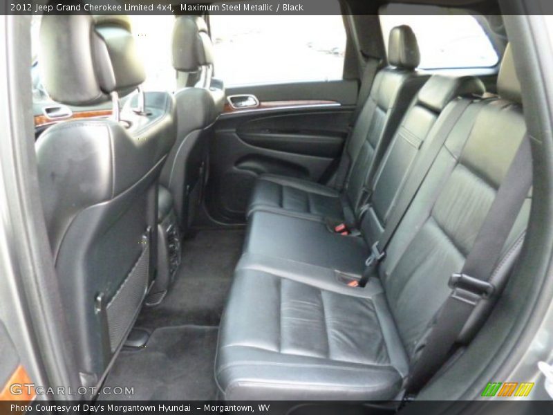 Maximum Steel Metallic / Black 2012 Jeep Grand Cherokee Limited 4x4