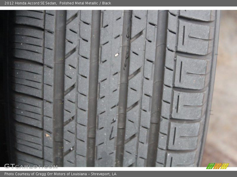 Polished Metal Metallic / Black 2012 Honda Accord SE Sedan