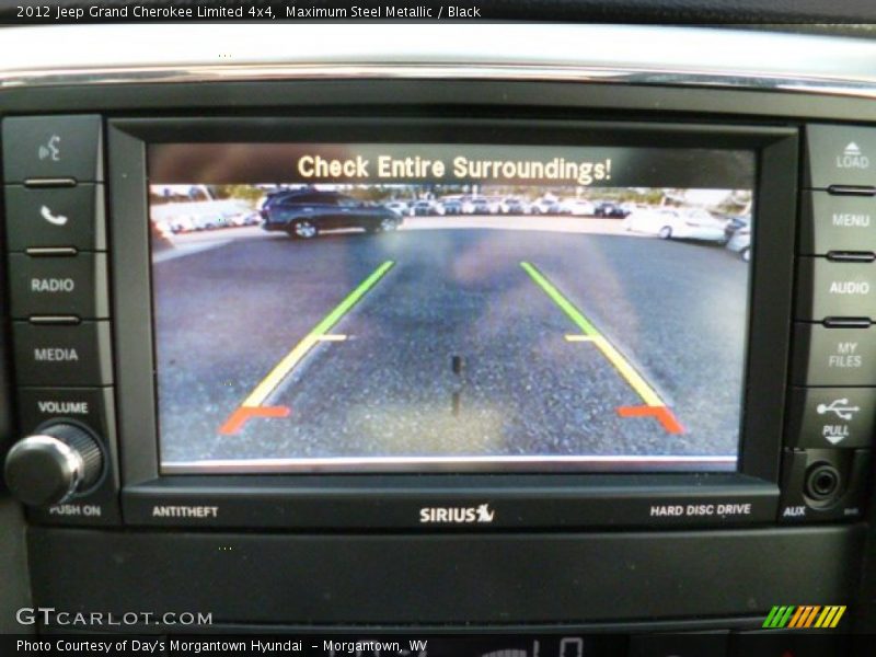 Maximum Steel Metallic / Black 2012 Jeep Grand Cherokee Limited 4x4