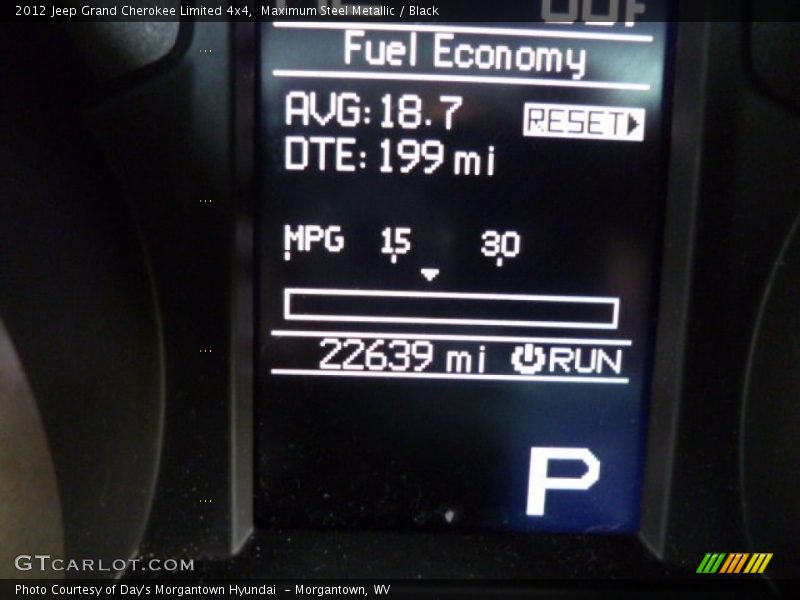 Maximum Steel Metallic / Black 2012 Jeep Grand Cherokee Limited 4x4