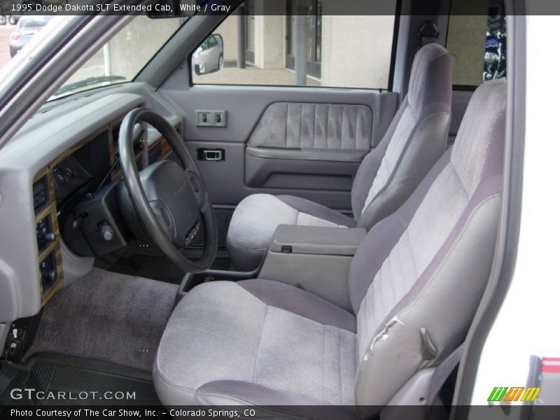  1995 Dakota SLT Extended Cab Gray Interior