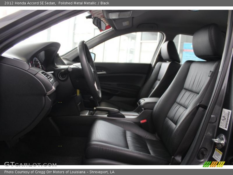 Polished Metal Metallic / Black 2012 Honda Accord SE Sedan