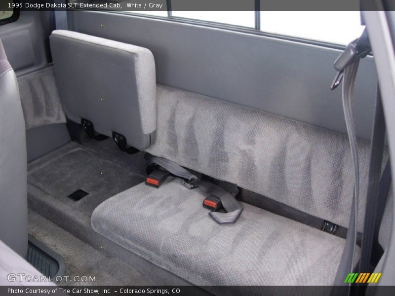 Rear Seat of 1995 Dakota SLT Extended Cab