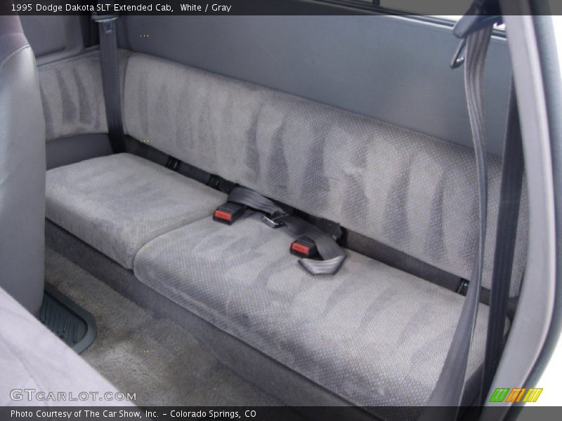 Rear Seat of 1995 Dakota SLT Extended Cab