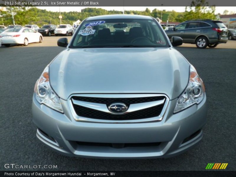 Ice Silver Metallic / Off Black 2012 Subaru Legacy 2.5i