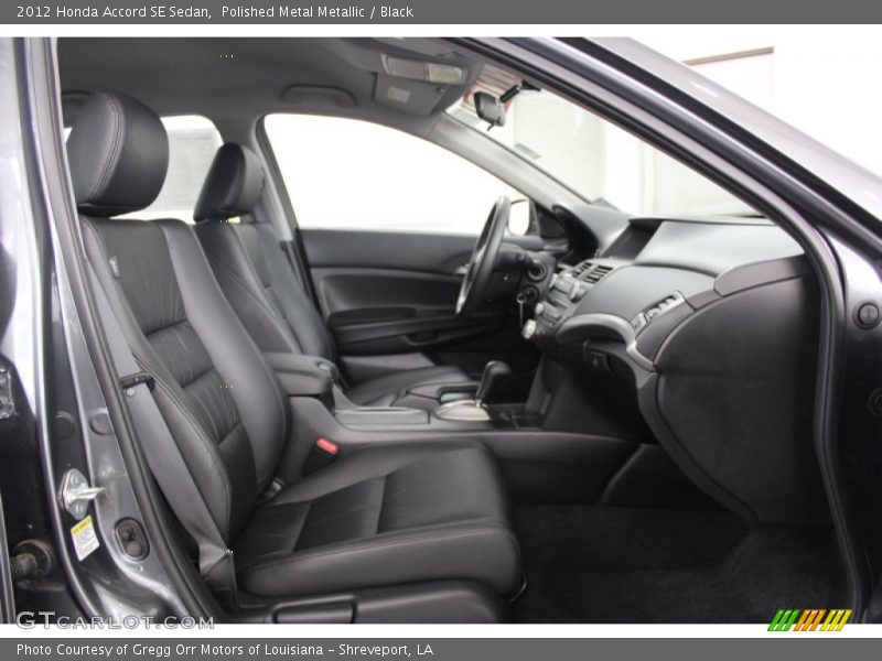 Polished Metal Metallic / Black 2012 Honda Accord SE Sedan