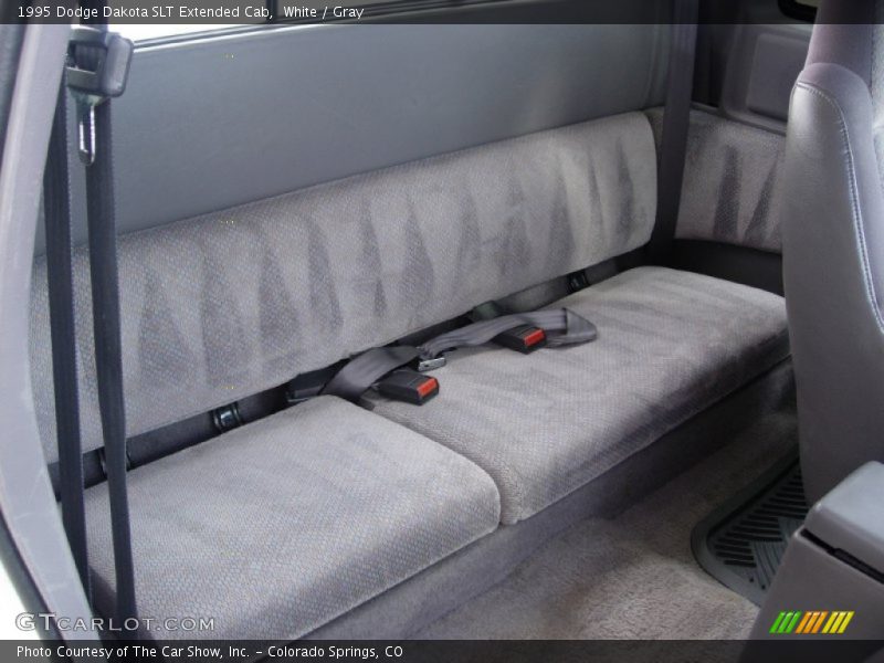 Rear Seat of 1995 Dakota SLT Extended Cab