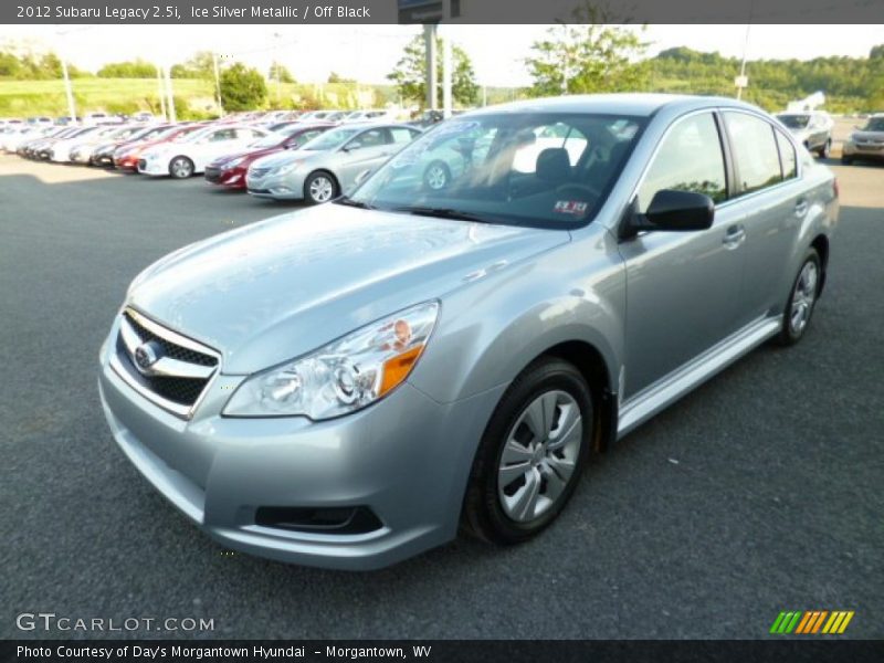 Ice Silver Metallic / Off Black 2012 Subaru Legacy 2.5i