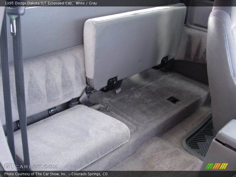 Rear Seat of 1995 Dakota SLT Extended Cab