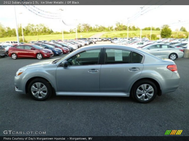 Ice Silver Metallic / Off Black 2012 Subaru Legacy 2.5i