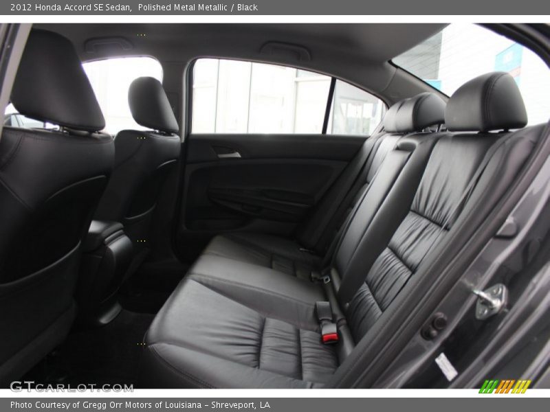Polished Metal Metallic / Black 2012 Honda Accord SE Sedan