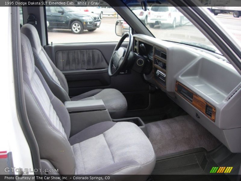 Front Seat of 1995 Dakota SLT Extended Cab