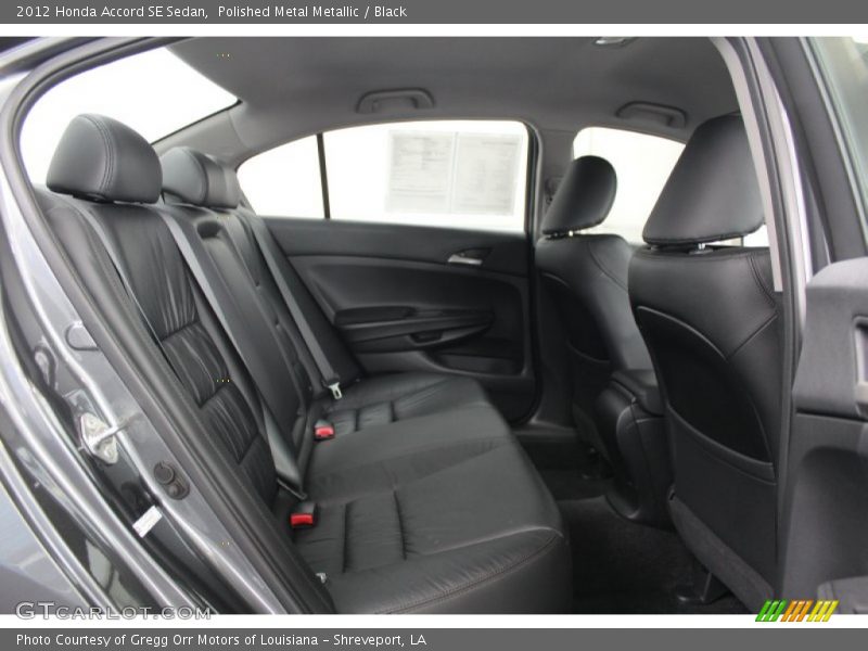 Polished Metal Metallic / Black 2012 Honda Accord SE Sedan