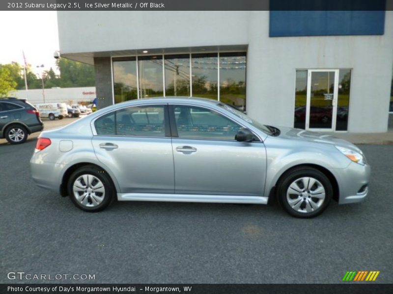 Ice Silver Metallic / Off Black 2012 Subaru Legacy 2.5i