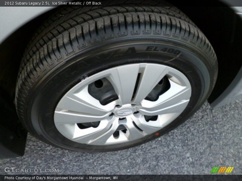 Ice Silver Metallic / Off Black 2012 Subaru Legacy 2.5i