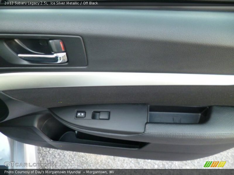 Ice Silver Metallic / Off Black 2012 Subaru Legacy 2.5i