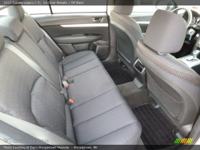 Ice Silver Metallic / Off Black 2012 Subaru Legacy 2.5i