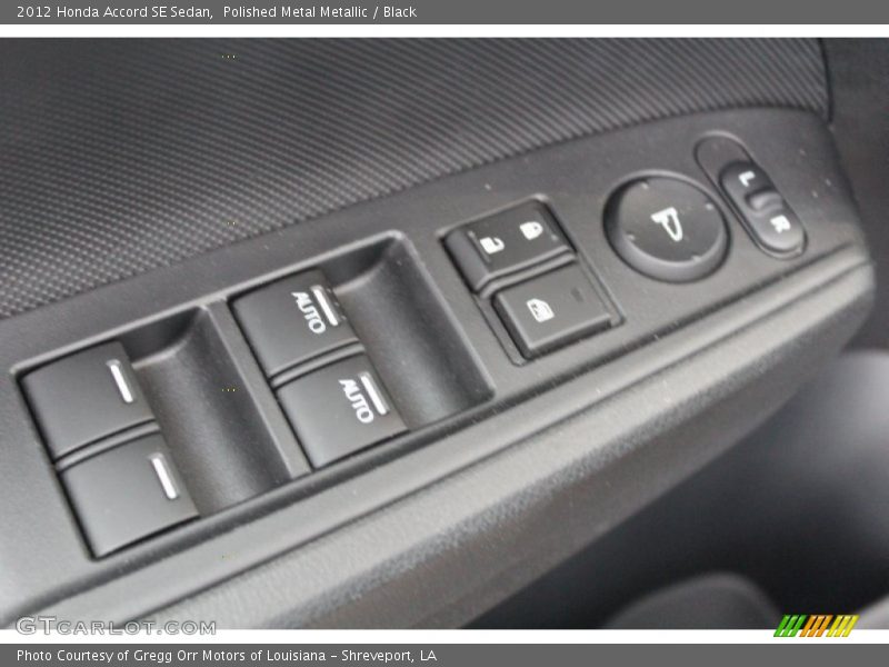 Polished Metal Metallic / Black 2012 Honda Accord SE Sedan
