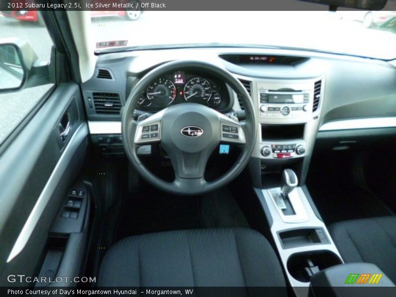 Ice Silver Metallic / Off Black 2012 Subaru Legacy 2.5i