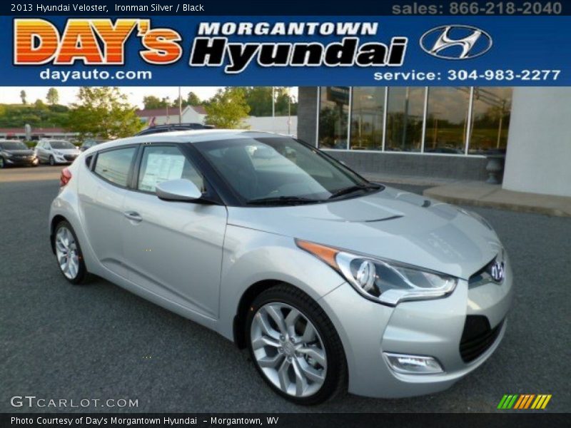 Ironman Silver / Black 2013 Hyundai Veloster