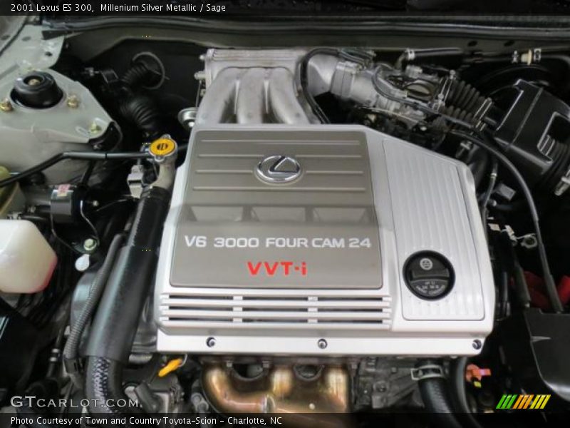  2001 ES 300 Engine - 3.0 Liter DOHC 24-Valve V6