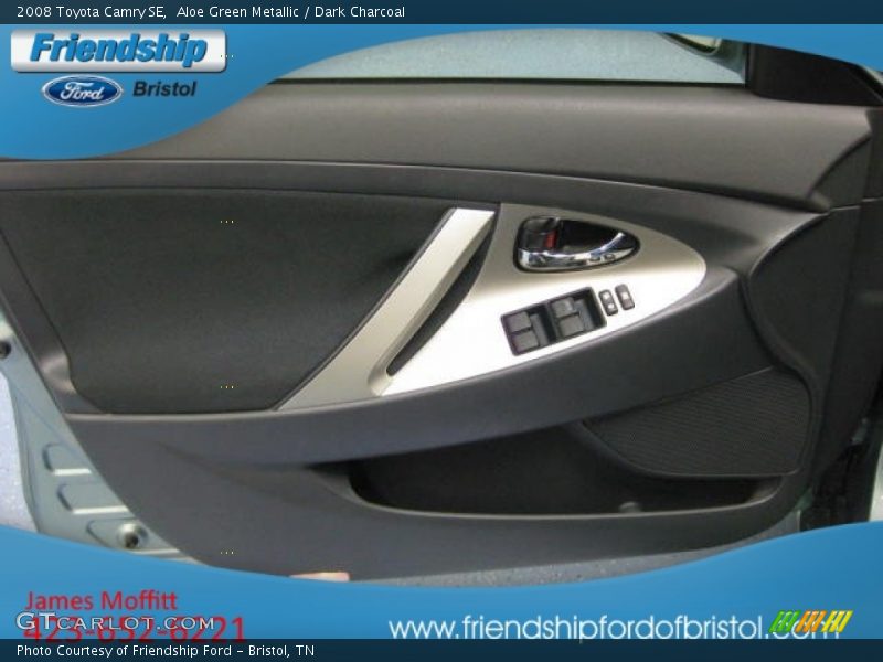Aloe Green Metallic / Dark Charcoal 2008 Toyota Camry SE