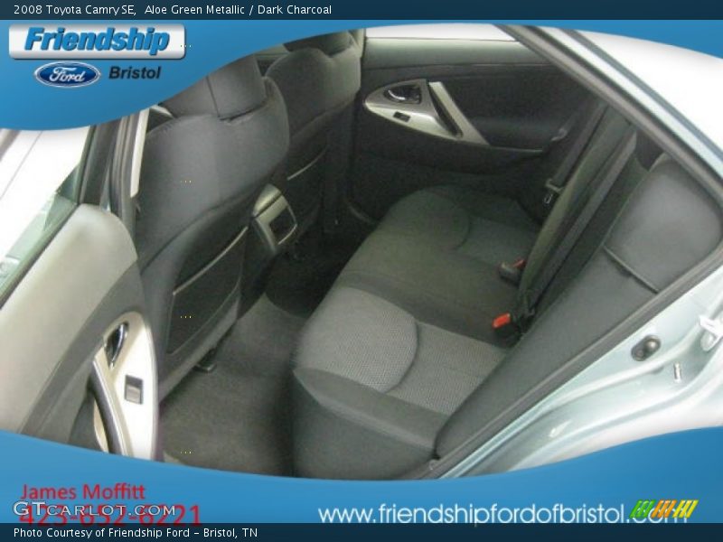 Aloe Green Metallic / Dark Charcoal 2008 Toyota Camry SE