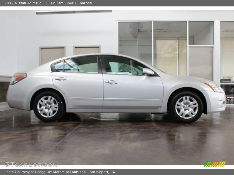 Brilliant Silver / Charcoal 2012 Nissan Altima 2.5 S