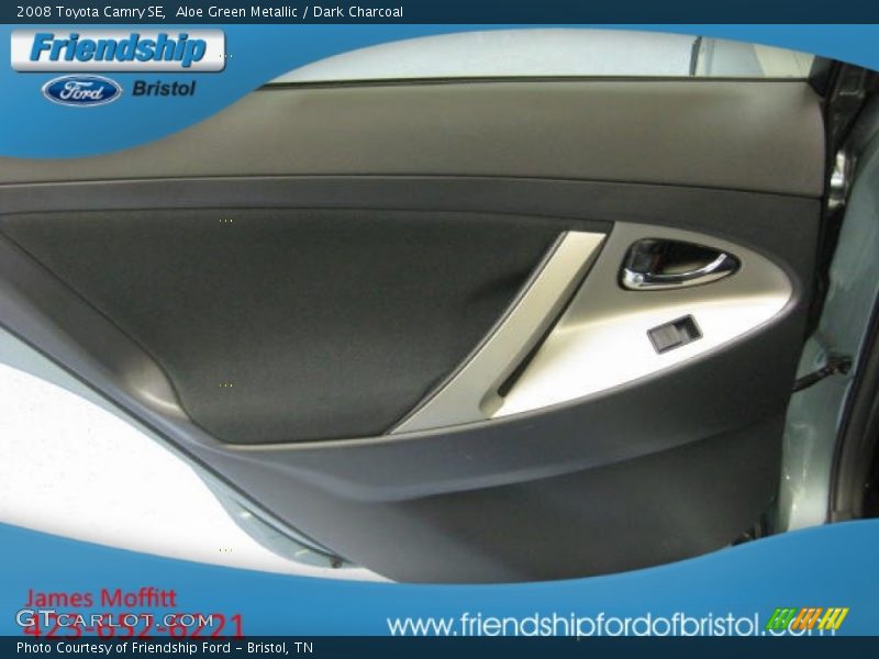 Aloe Green Metallic / Dark Charcoal 2008 Toyota Camry SE