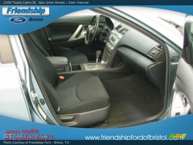 Aloe Green Metallic / Dark Charcoal 2008 Toyota Camry SE