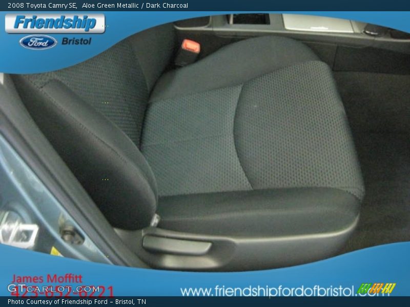 Aloe Green Metallic / Dark Charcoal 2008 Toyota Camry SE