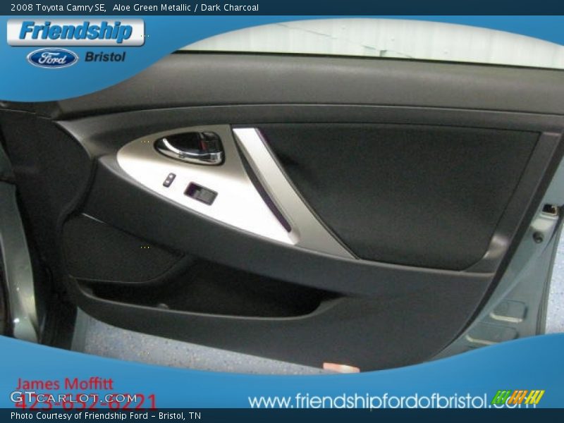 Aloe Green Metallic / Dark Charcoal 2008 Toyota Camry SE