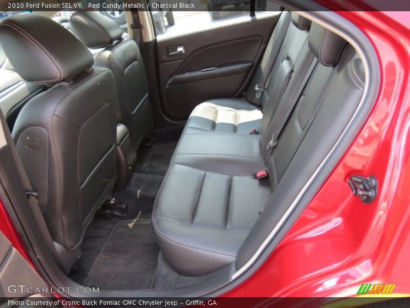 Red Candy Metallic / Charcoal Black 2010 Ford Fusion SEL V6
