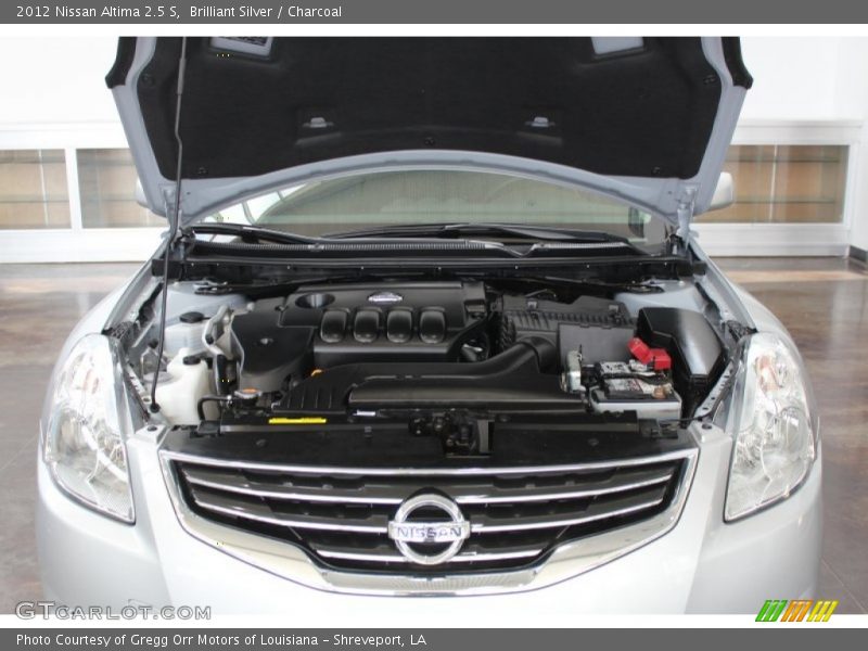 Brilliant Silver / Charcoal 2012 Nissan Altima 2.5 S